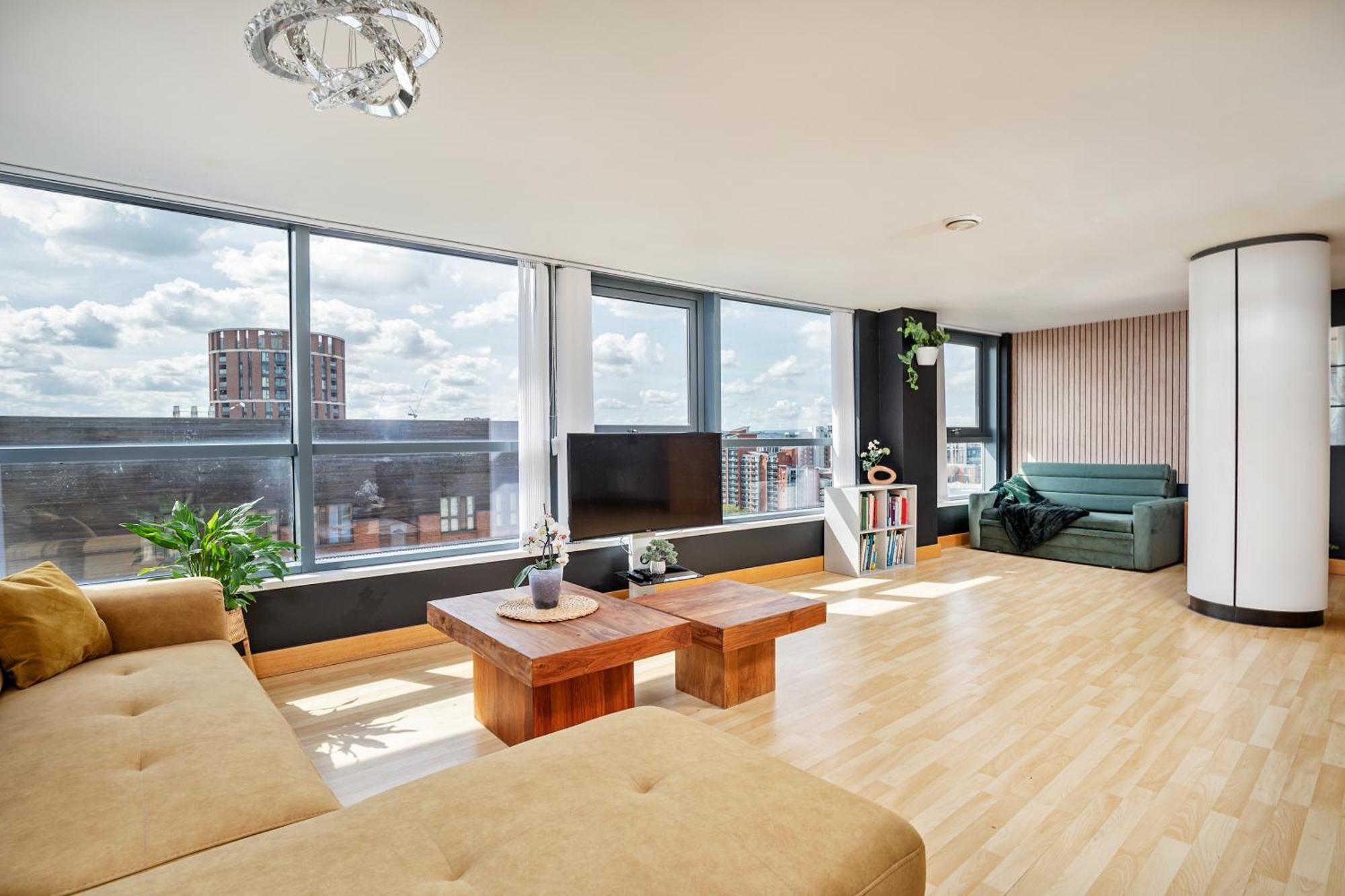 Large Central Penthouse In Leeds Leeds  Exterior foto